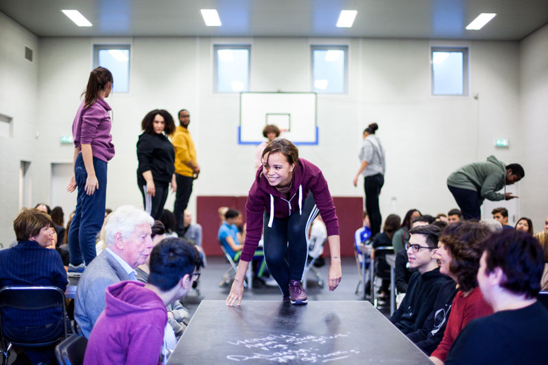 Met de klas naar Podium Mozaiek