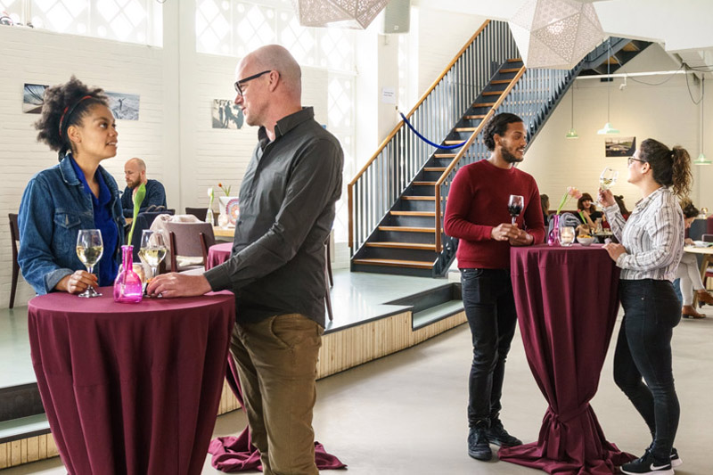 Verhuur Podium Mozaiek - catering